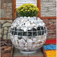 Габион ландшафтный шар с болтовым оцинкованным соединением нержавеющий 0,5х5х50х100 мм